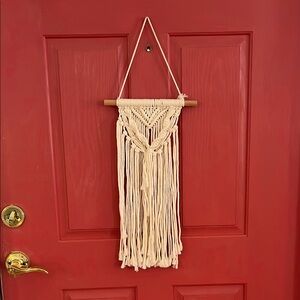 Cream Macrame‎ Wall Hanging